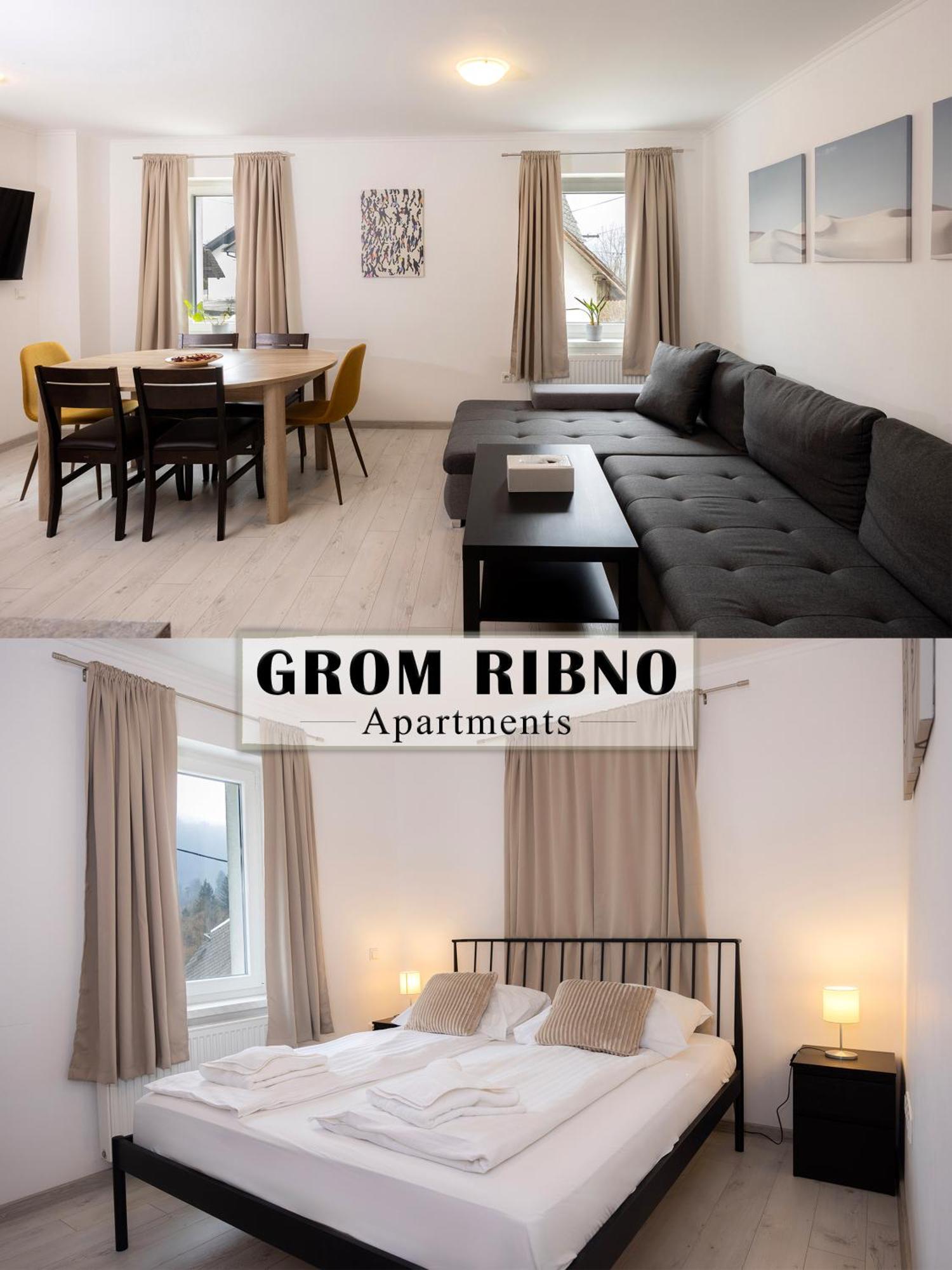 Grom Ribno Apartments Bled Exterior photo